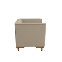 Poltrona Ravena Kappesberg Suede Bege