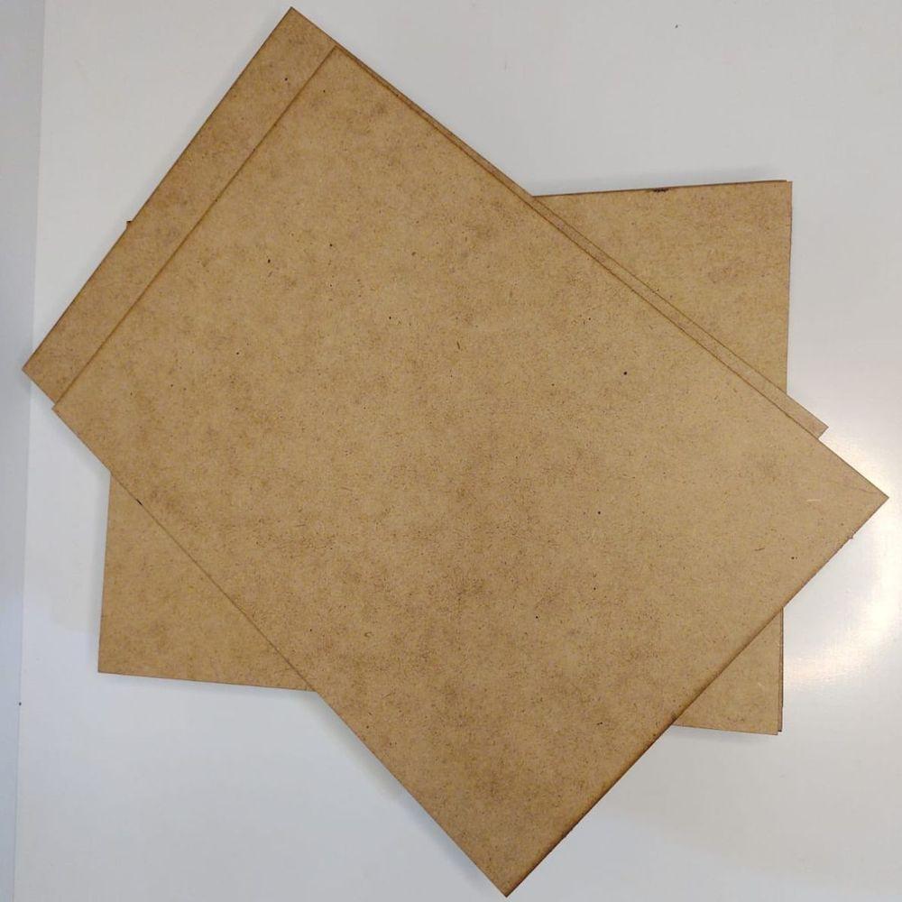 Kit 15 Chapa Porta Retratos De Mdf Cor Cru Madeira Chapa Mdf - 2