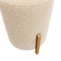 Puff Ravi Kappesberg Linho Mesclado Areia - 5