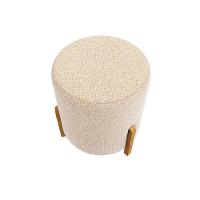 Puff Ravi Kappesberg Linho Mesclado Areia - 6