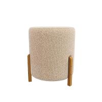 Puff Ravi Kappesberg Linho Mesclado Areia - 7