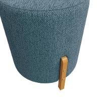 Puff Ravi Kappesberg Linho Azul - 5