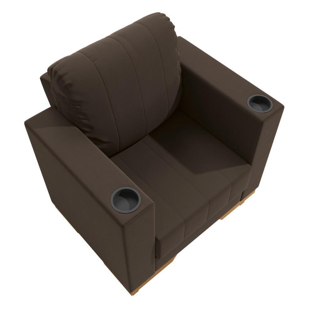 Poltrona Maya Kappesberg Suede Café - 3