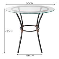 Jogo De Mesa 4 Cadeiras Happy Hour Para área Externa Argila - 5