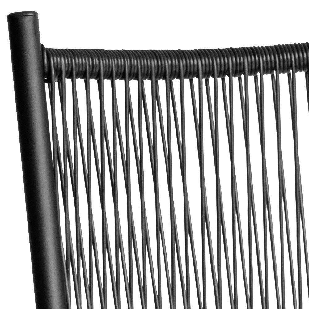 Conjunto Mesa Com 4 Cadeiras Lugo Para Cozinha Ou Jantar Preto/marrom - 7