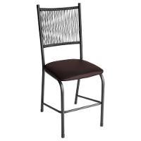 Conjunto Mesa Com 4 Cadeiras Lugo Para Cozinha Ou Jantar Preto/marrom - 5