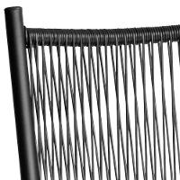 Conjunto Mesa Com 4 Cadeiras Lugo Para Cozinha Ou Jantar Preto/marrom - 7