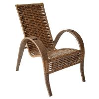 Conjunto Mesa De Centro 4 Cadeiras Vitória área Externa Argila - 5