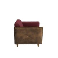 Poltrona Belinda Kappesberg Veludo Bordô - 7