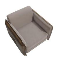 Poltrona Belinda Kappesberg Veludo Cinza - 3