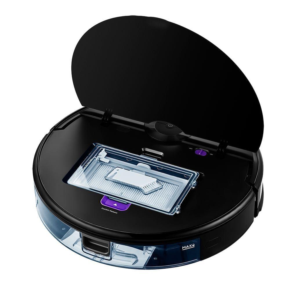 Aspirador Robô Connectgyro I5C Passa Pano Preto Midea VRA61PB Bivolt - 4