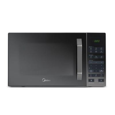 Micro-ondas Midea 27L Prata Porta Espelhada Smartplate MXSA27S 220V