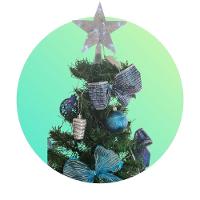 Ponteira Estrela Led Branco 220v Enfeite árvore De Natal - 4