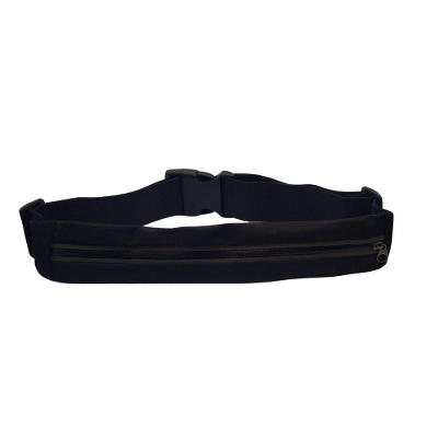 Pochete Esportiva Corrida Slim Impermeável Ajuste Na Cintura Saída Para Fone De Ouvido Preto