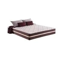 Cama Box Viúva 128 Tecido Sintético Branco Com Colchão Little Angel Mola Superlastic - 3