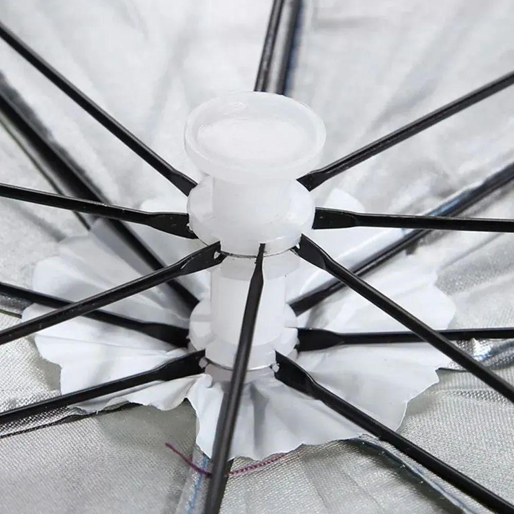 Chapéu Guarda-chuva Sombrinha Camuflado Protetor Camping Passeio Sol Chuva - 5