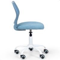 Cadeira Secretária Kids Giratória Teen Tela Mesh Moderna Azul - 8