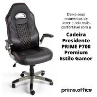 Cadeira De Escritório Presidente Ergonômica Premium Gamer - 3