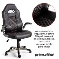 Cadeira De Escritório Presidente Ergonômica Premium Gamer - 7