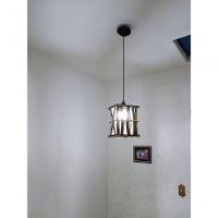 Lustre Luminária De Teto De Madeira Rustico Artesanal Decoração Sala Quarto Hotel Pousada - 2