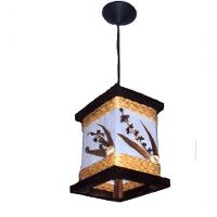 Lustre De Teto Luminária Rústico De Corda Artesanal Decoração Sala Quarto Hotel Pousada - 1