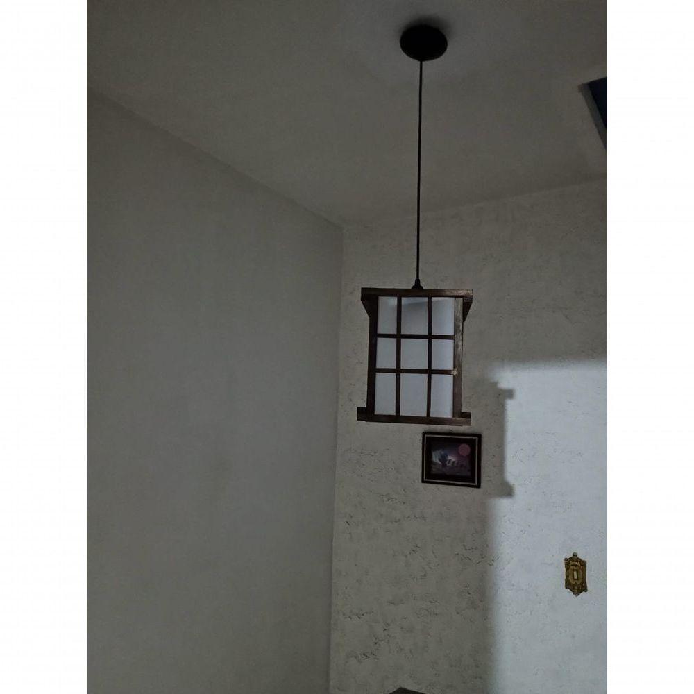 Lustre Luminária De Teto De Madeira Rustico Artesanal Decoração Sala Quarto Hotel Pousada - 4