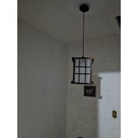 Lustre Luminária De Teto De Madeira Rustico Artesanal Decoração Sala Quarto Hotel Pousada - 4