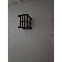 Arandela Luminária De Parede Rustica Oriental Japonês Artesanal Madeira Sala Pousada Hotel - 5