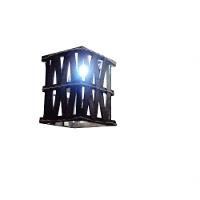 Arandela Luminária De Parede Rustico Oriental De Madeira Sala Quarto Artesanal Hotel Pousada - 1