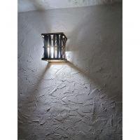 Arandela Luminária De Parede Rustico Oriental De Madeira Sala Quarto Artesanal Hotel Pousada - 2