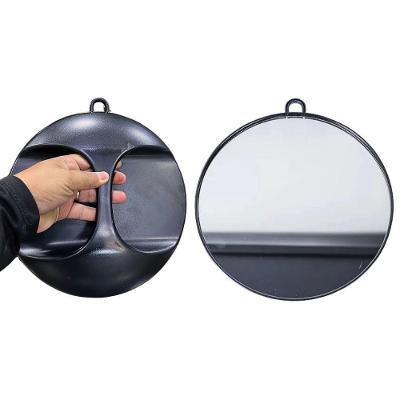 Espelho De Mão Preto Redondo