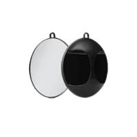 Espelho De Mão Preto Redondo - 3