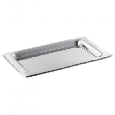 Bandeja Retangular Delhi Em Inox 38x28 Cm - Mimo Style - An2057