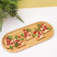 Bandeja Oval Nature Lyor 24x11x1,5cm Bambu