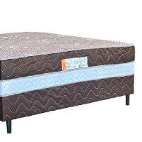 Unibox Macro Molas Ensacadas Queen 158x198x54 Cm Topazio Marrom-branco - 3