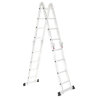 Escada De Alumínio 4x4 16 Degraus 4,32mts + Handy Box