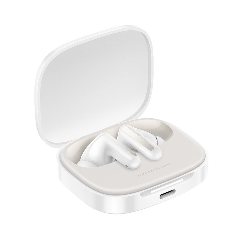 Fone De Ouvido Bluetooth Xiaomi Redmi Buds 6 Com Cancelamento de Ruído - Branco - 2