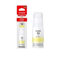 Tinta Canon Gi-13 Gi13 Amarelo Original Para Impressora Mega Tank G510 G610 G-510 G-610 Refil 60ml - 1