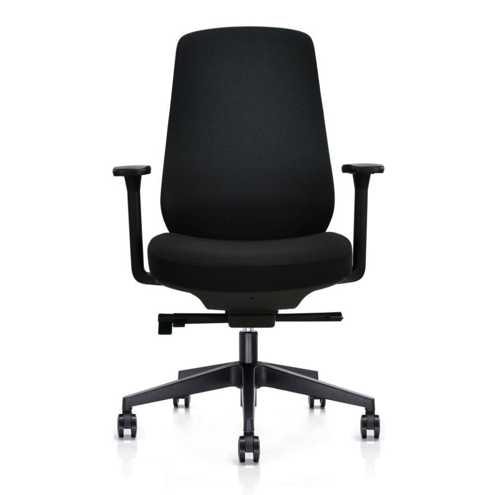 Cadeira Diretor Ergonômica Smartconfort Giratória Ajustável Escritório Home Office Preto - 2