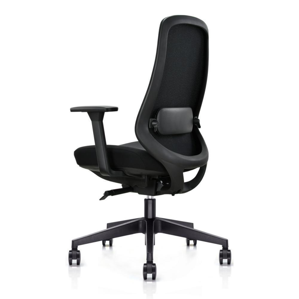 Cadeira Diretor Ergonômica Smartconfort Giratória Ajustável Escritório Home Office Preto - 4