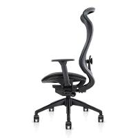 Cadeira Presidente Ergonômica Arko Preta Com Assento Confortável Para Escritório E Home Office Preto - 3