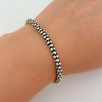 Pulseira Pipoca 4,4mm Prata 925 - 2