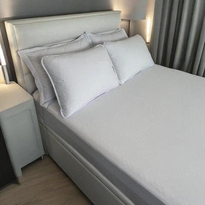 Jogo De Lençol 3 Pçs Zono Enxovais Queen Branco Estampa Branco Com Renda