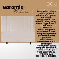 Cabeceira Cama Box 100 Cm Suede Solteiro Frame Estofada Rose - 6