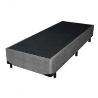 Base Box Solteiro Cinza Suede 38x88x188 - 6