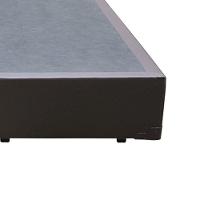 Cama Base Box King Bipartido Sintético Marrom 38x193x203 - 8