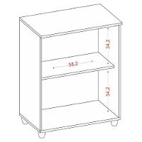 Balcao Com Tampo 2 Portas 61 Cm Mdp Denver Branco Armoveis Branco