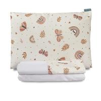 Jogo De Lençol Para Berço Americano 100% Algodão 3 Peças Hippie Chic - 1