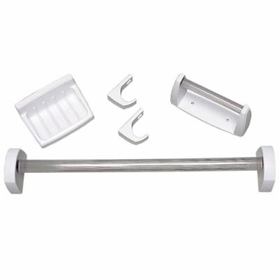 Kit Acessórios Para Banheiro 5 Peças Branco - Kb2 - Astra Kit Acess.p-banh.5pcs Branco Kb2-as Astr