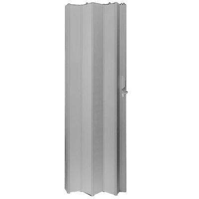 Porta Sanfonada Pvc 210x80cm Cinza - 400188-500701 - Fortlev Porta Sanfonada Pvc 2,10 X 80 Cinza Fortlev